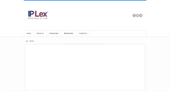 Desktop Screenshot of iplexglobal.in